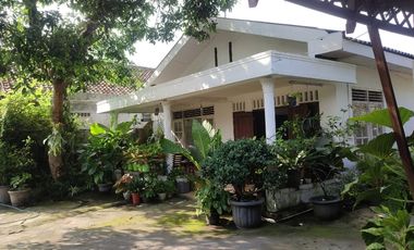 Jual tanah bonus bangunan layak huni dekat jalan damai