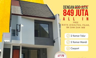 Rumah 2 lantai disayap geger kalong,Ciwaru, strategis harga terjangkau