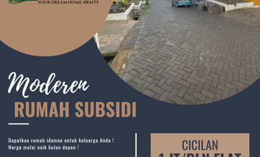 Rumah Minimalis Cicilan Flat di Garut Leles