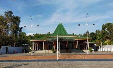 Pendopo Joglo Full Kayu Jati Super dengan Tanah Luas 3500 meter
