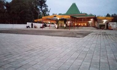 Pendopo Joglo Full Kayu Jati Super dengan Tanah Luas 3500 meter