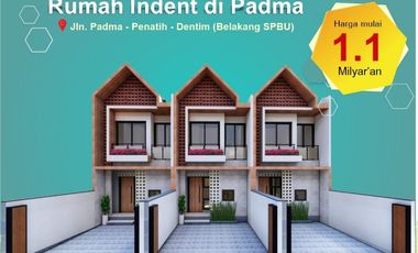 Rumah di padma penatih belakang SPBU