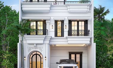 Rumah Cantik Dan Megah Di Dalam Townhouse Jagakarsa Jakarta Selatan