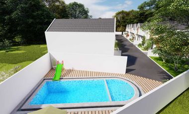 rumah bagus 2 lt cuma 500 jutaan dipusat kota free design, disc 10 jt