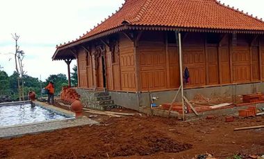 Rumah Joglo Dinding Gebyok Ukir dan Rumah Limasan Kayu Jati