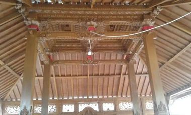 Rumah Joglo Dinding Gebyok Ukir dan Rumah Limasan Kayu Jati