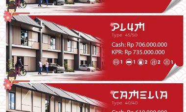 Rumah Laris D Hertasning Modern Estate Kyoto tipe PLUM