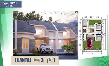 Rumah Murah Dekat Bandara Juanda Sidoarjo Di Alana Regency Cemandi