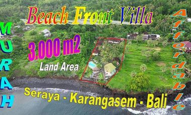 Land for sale, free villa with 8 bedrooms in East Bali area