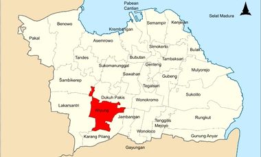 Kontrak Rumah Babatan Pratama Murah Kamar 4 AC 2 Bagus