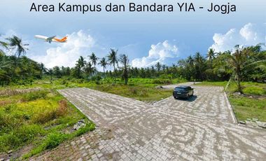 Jual tanah dekat Kampus UAD 6 wates dan Bandara YIA