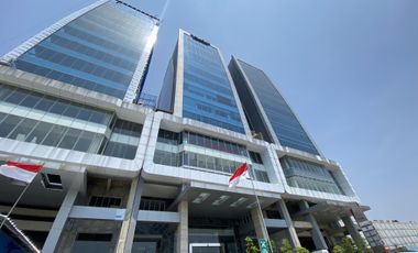 Sewa Kantor Burza Tower 308 M2 Bare Strategis di PIK Jakarta Utara