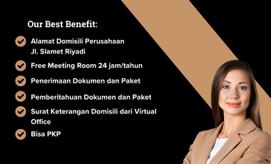 Kantor disewakan di Kerten, Surakarta, Jawa Tengah