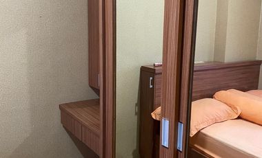 BU ! APARTEMEN 2BR FULLY FURNISHED GREEN PRAMUKA CITY VIEW LEPAS