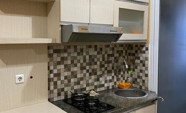 BU ! APARTEMEN 2BR FULLY FURNISHED GREEN PRAMUKA CITY VIEW LEPAS