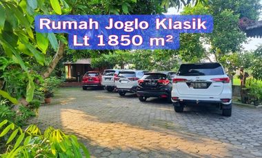 Villa Tepi Sawah Klasik Tanah Luas Dengan Pendopo Luas