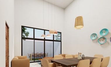 Casa en Venta en Tulum de 3 Habitaciones con Alberca Privada y Cancha de Padel