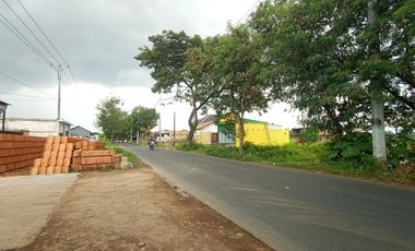 Tanah Strategis Pinggir Jalan Raya Bojong Sragi Pekalongan, SHM