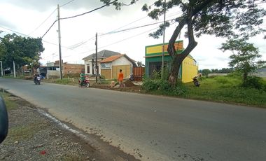 Tanah Strategis Pinggir Jalan Raya Bojong Sragi Pekalongan, SHM