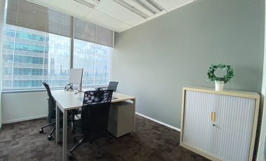 Fully Furnished Office for 6 Pax at DBS Bank Tower Near Lotte Mall