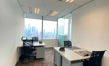 Fully Furnished Office for 6 Pax at DBS Bank Tower Near Lotte Mall