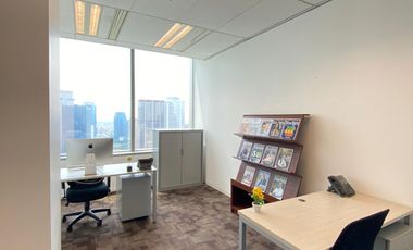 Fully Furnished Office for 6 Pax at DBS Bank Tower Near Lotte Mall