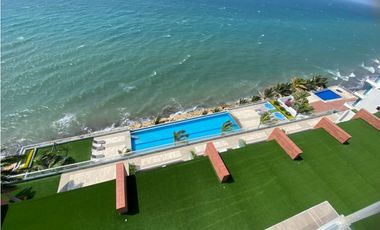 Departamento en venta frente al mar,Edificio Ibiza en Manta