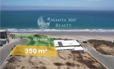 TERRENO FRENTE AL MAR EN VENTA, PLAYA ALTA, MANTA