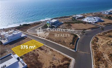 TERRENO VISTA AL MAR EN PLAYA ALTA, MANTA