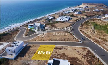 TERRENO VISTA AL MAR EN PLAYA ALTA, MANTA