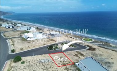 TERRENO VISTA AL MAR EN PLAYA ALTA, MANTA