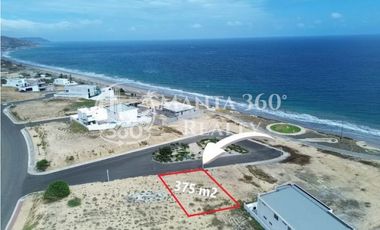 TERRENO VISTA AL MAR EN PLAYA ALTA, MANTA
