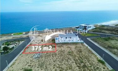 TERRENO VISTA AL MAR EN PLAYA ALTA, MANTA