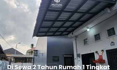 Disewakan Minimal 2 Tahun Rumah 1 Tingkat Siap Huni Krakatu Pancing