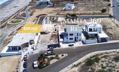 Terreno frente al mar en venta, Playa Alta, Manta