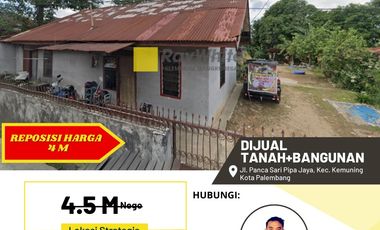 DIJUAL TANAH DAN BANGUNAN
