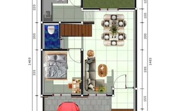 Rumah Murah 2 Lantai Dalam Cluster Barat RSA UGM Dekat Jogja City Mall