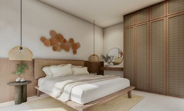 VILLA 3BR MEDITERENIAN ONE GATE SEMI FURNISHED DEKAT PANTAI BALANGAN