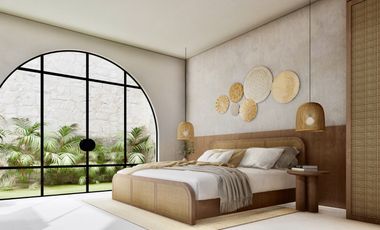 VILLA 3BR MEDITERENIAN ONE GATE SEMI FURNISHED DEKAT PANTAI BALANGAN