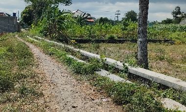 Dijual tanah pekarangan di manisrenggo 135m ld 9m murah 135jt