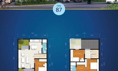 Rumah siap Huni di THE SAVIA VISANA BSD City, Semi Furnished