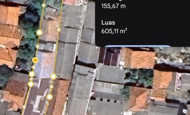 Gudang 605m2, Pinggir Jalan Utama, Sukaluyu, Karawang Barat