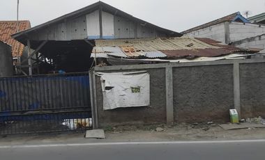 Gudang 605m2, Pinggir Jalan Utama, Sukaluyu, Karawang Barat