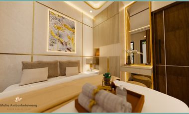 Rumah Murah Sleman Nuansa Villa One Gate System Jalan Wates Km 6