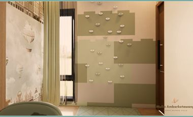 Rumah Murah Sleman Nuansa Villa One Gate System Jalan Wates Km 6