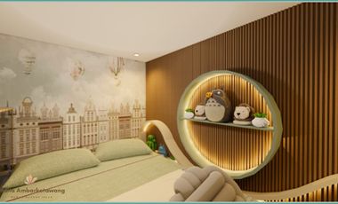 Rumah Murah Sleman Nuansa Villa One Gate System Jalan Wates Km 6