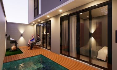 VILLA BARU 2LT 3BR FURNISHED ONLY ONE PRIVAT POOL CANGGU