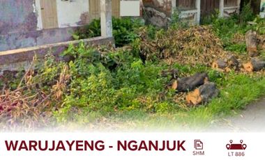 Tanah di jalan Raya Baron Prambon Nganjukí