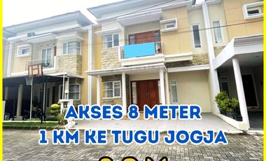 Utara Hotel Tentrem Jogja 1 Km ke Tugu Jogja, Perumahan Eksklusif Siap Huni jl magelang UGM