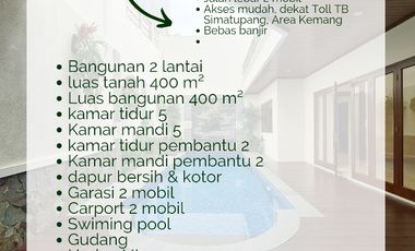 TROPICAL HOUSE JATI PADANG JAKSEL